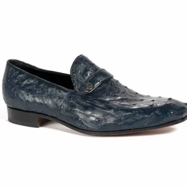 Flash Sale Mauri 4753-1 Ostrich Quill Loafers Wonder (SPECIAL ORDER) Blue