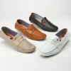 New Mauri 9247 Palio Calfskin & Crocodile Driving Loafers (Special Order) Various