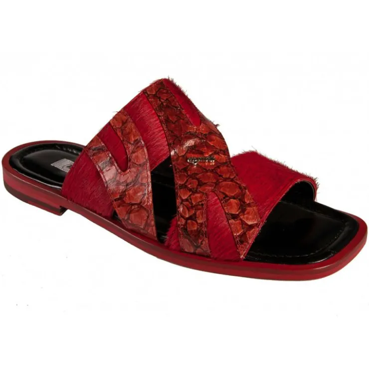 Clearance Mauri 1437/1 Pony / Carp Sandals (Special Order) Red