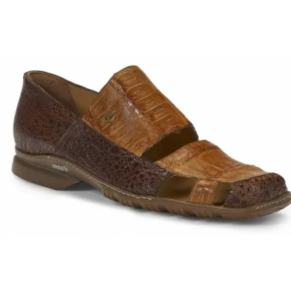 mauri__savio_frog_amp_cro_0.webp Fashion Mauri 9288 Savio Frog & Crocodile Casual Shoes Sport Rust / Chestnut (Special Order) SportRust/Chestnut