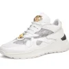 Best Mauri 8464/2 Sonic Time / Fabric / Baby Croc & Nappa Sneaker White