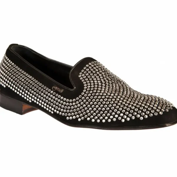 mauri__suede__crystal_str_0.webp Hot Mauri 3032/2 Suede / Crystal Strass Shoes (Special Order) Black