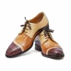 Outlet Mauri 3064 Swag Alligator & Ostrich Shoes Tmoro / Brandy / Bone (Special Order) Tmoro/Brandy/Bone