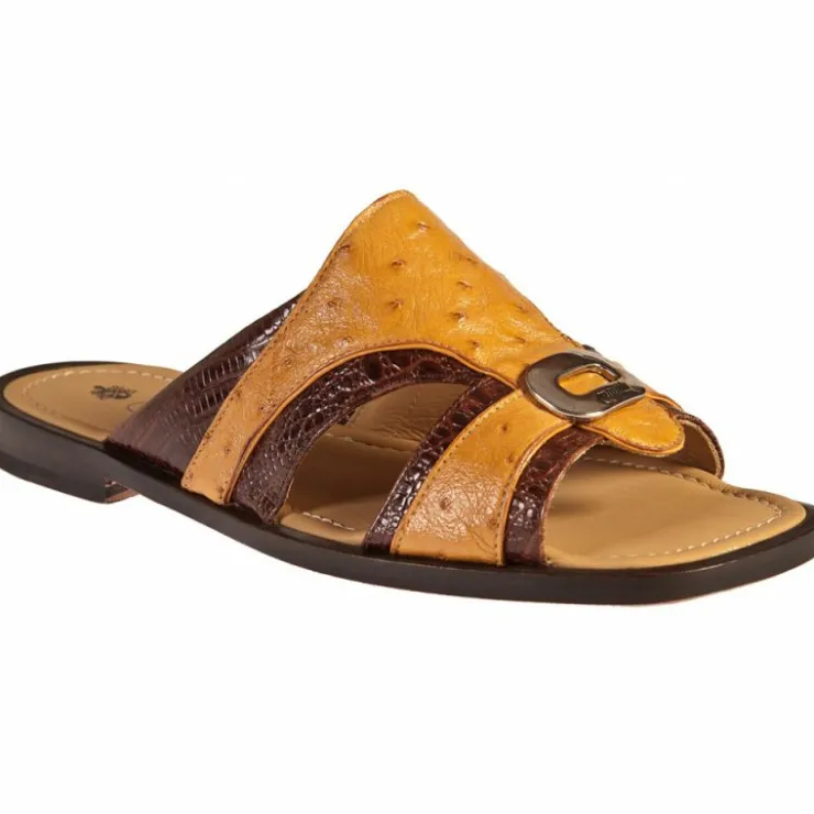 Sale Mauri 5119 Yaka / Ostrich Sandals Sport Rust / Tabac (Special Order)