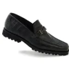 Best Sale Mauri Certo 3755 Alligator Bit Loafers (SPECIAL ORDER) Black