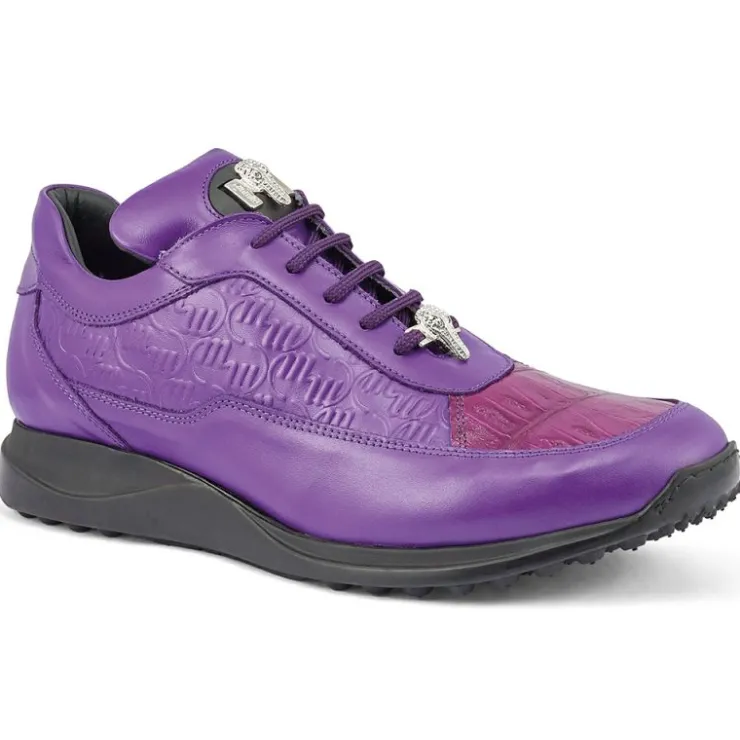 Fashion Mauri Classic 8900/2 Nappa / Baby Croc & Nappa Sneakers New Grape NewGrape