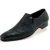 Flash Sale Mauri Danieli 4528 Alligator & Peccary Cap Toe Loafers (SPECIAL ORDER) Black