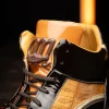 Discount Mauri M797 Baby Croc / Patent Leather Sneakers Sport Rust & Champagne SportRust&Champagne