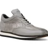 Fashion Mauri M770/4 Bolt Ostrich Leg & Nappa Sneaker Light Grey LightGrey