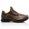 Discount Mauri M799 Hornback / Nappa Sneakers Sport Rust & Money Green SportRust&MoneyGreen