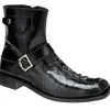 Best Mauri Park Lane 4581 Ostrich &amp; Hornback Boots (Special Order) Black