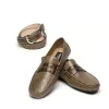 Online Mauri Santacroce 9228 Peccary & Crocodile Driving Shoes Light Brown (Special Order) LightBrown