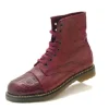 Flash Sale Mauri Tempo M761 Nappa & Crocodile Boots (Special Order) Burgundy