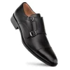 Best Sale Mezlan Actore Double Monk Strap (21151) Black