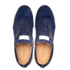 Clearance Mezlan Alcoy Suede Sneaker (21118) Blue