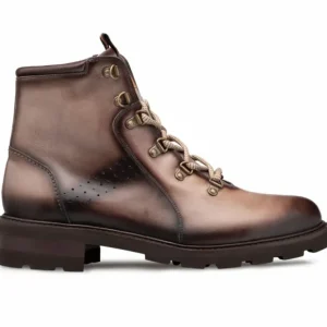 Discount Mezlan Artisan Speed Lace Boot Taupe / Brown