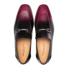 Best Sale Mezlan Brunello Two-Tone Bit Loafer Red / Black (21100)