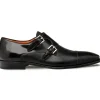 Sale Mezlan Cantera Double Monk Strap (21189) Black