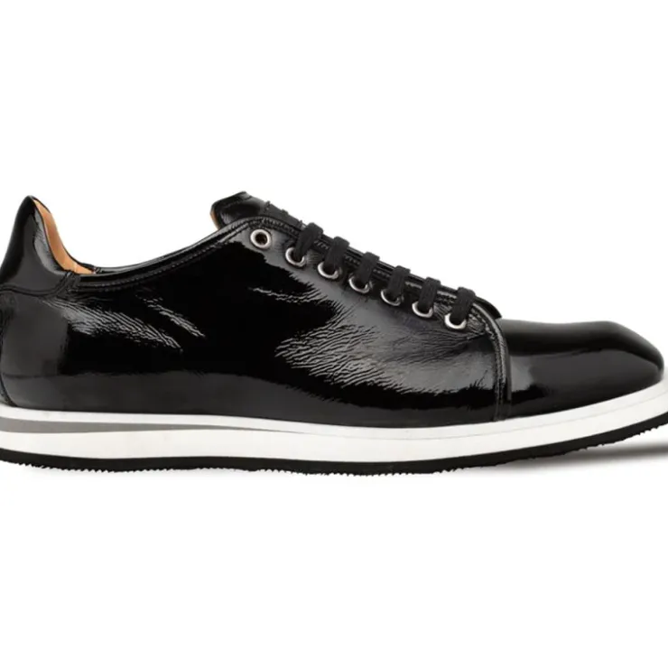 Hot Mezlan Cartuja Shine-Calf Sneakers (21153) Black