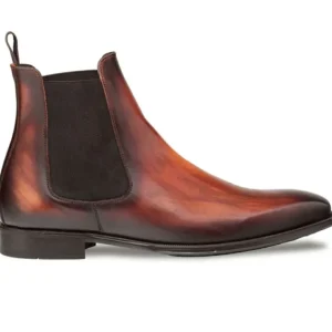 Best Sale Mezlan Cervantes Chelsea Boot Cognac Rust (21265) CognacRust