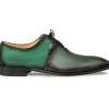 Store Mezlan Colomer Calf / Suede Oxford Forest & Green (21342) Forest&Green