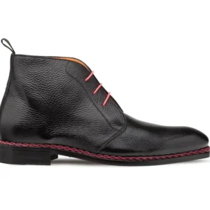 Sale Mezlan Conqueror Deerskin Demi-Boot Black