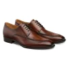 Best Sale Mezlan Coventry Derby Shoes Cognac