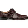 Flash Sale Mezlan Cratos Crocodile Derby (50070-F) Burgundy