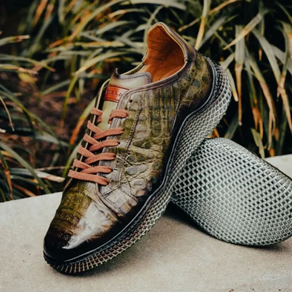 mezlan_crocodile_super_sn_12-2.webp Sale Mezlan Crocodile Super Sneaker Olive Green (EXCLUSIVE) (AX4936-F) OliveGreen