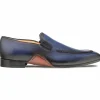 Sale Mezlan Deerskin Opanka Loafer (S20756) Blue