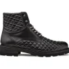 Outlet Mezlan Dolfi Quilted Leather Alpine Boot (20913) Black