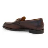 Flash Sale Mezlan E410 Leather Horsebit Loafer (3151) Brown