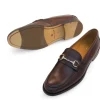 Flash Sale Mezlan E410 Leather Horsebit Loafer (3151) Brown