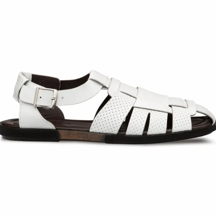 Discount Mezlan Fisherman Sandal (R20666) White