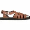 Outlet Mezlan Fisherman Sandals (R20257) Cognac