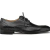 Cheap Mezlan Fratello Deerskin Split-toe Lace-up Derby (20937) Black