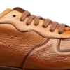 Hot Mezlan Gerardo Deerskin Sneaker (21135) Cognac