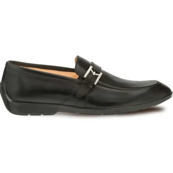 Flash Sale Mezlan Granby Calfskin Monkstrap Shoes (9805) Black