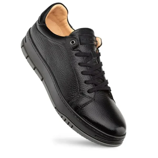 Fashion Mezlan Grazia Deerskin Street Sneaker (21305) Black