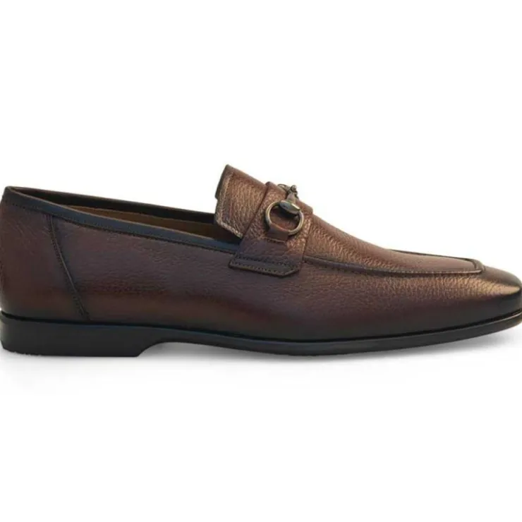 New Mezlan Leather Horsebit Loafer (21440) Cognac