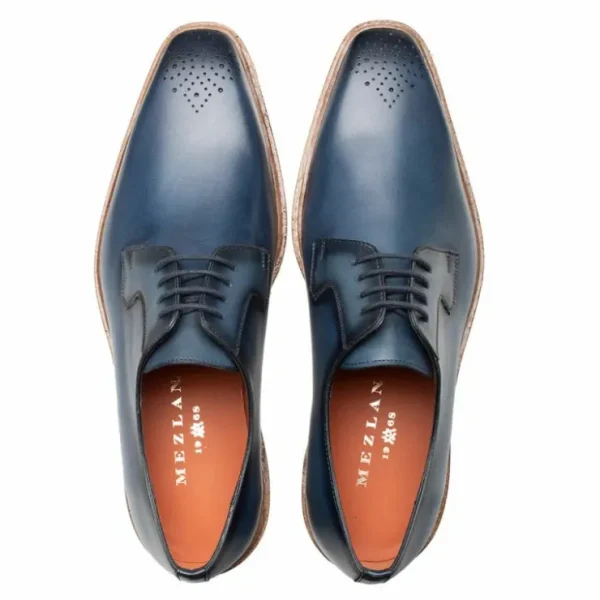 Store Mezlan Lightweight Derby (R20615) Blue