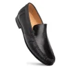 Flash Sale Mezlan Lizard / Nappa Moccasin Black