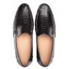 Flash Sale Mezlan Lizard / Nappa Moccasin Black