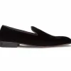 Outlet Mezlan Lublin Velvet Formal Loafers (Lublin) Black