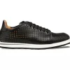 Cheap Mezlan Luce Perforated Sneaker (21154) Black