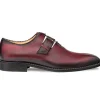 Best Mezlan Machado Oxford Monk Strap (21317) Burgundy