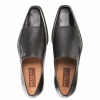 Discount Mezlan Milani Deerskin Cap Toe Loafers (Milani) Black