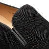 Outlet Mezlan Notte Glass Suede Slip On (20958) Black