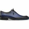 Best Sale Mezlan Patina Asymmetric Oxfords S108 (S108) Navy