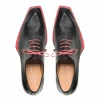 Hot Mezlan Patina Asymmetric Oxfords S108 (S108) Black